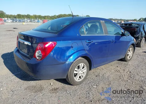 2013 Chevrolet Sonic Lt Auto z USA, uszkodzony, nr VIN 1G1JC5SG7D4123868